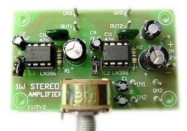 1W Stereo Amplifier Module