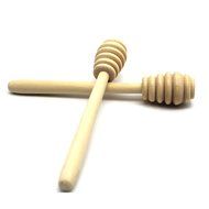 Icerain Portable Wood Honey Dipper Stirring Rod Wooden Muddler Honey Stick, Dipper for Honey, Jam or Sticky Food-Pack... N7