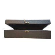 Serenity Tea Wooden and Leather Tea Box With 8 Equally Divided Compartments N13