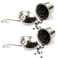 VitaPura Loose Leaf Tea Infuser (Set of 2) - Stainless Steel - Ultimate Tea Infuser for Loose Leaf Tea Drinkers N4