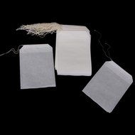 50pcs Drawstring Bags Nut Milk Tea Fruit Juice Strainer Filter Bag (white, 11 x 8cm) N27