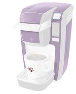 Solids Collection Lavender - Decal Style Vinyl Skin fits Keurig K10 Mini Plus Coffee Makers (KEURIG NOT INCLUDED)
