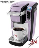 Solids Collection Lavender - Decal Style Vinyl Skin fits Keurig K10 Mini Plus Coffee Makers (KEURIG NOT INCLUDED) N2