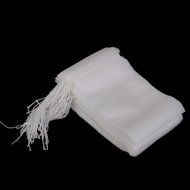 50pcs Drawstring Bags Nut Milk Tea Fruit Juice Strainer Filter Bag (white, 11 x 8cm) N32