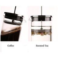 French Press Espresso Maker Cafetiere Triple Filters Stainless Steel Coffee Plunger N3