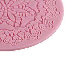 Creblue Decoration New Cake Silicone Fondant Crown Lace Mold Cake Decorating Tools Baking Kitchen Accessories... N6