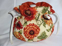 Sunflowers &amp; Mums 6 Cup Reversible Tea Pot Cozy