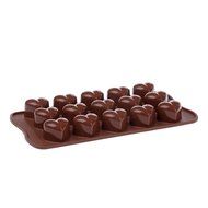 Bingobingos Silicone Easy Chocolate Mold, Hearts