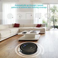 INLIFE Robotic Vacuum Cleaner Automatic Floor Cleaner with Self Charging and Wet /Dry Mop N6