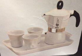 Bialetti Set Dama White