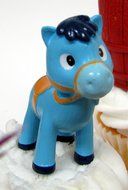 SHERIFF CALLIE&#039;S WILD WEST 17 Piece Birthday Cupcake Topper Set Featuring Sheriff Callie and Townsfolk - Wild... N7