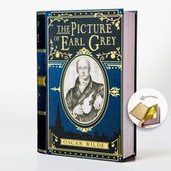 Novel Teas Collectible Classic Novels Metal Tea Tin Set. Vintage Tins Gift for Book Lovers and Librarians. Unique... N6