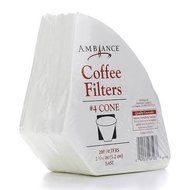 Ambiance Coffee Filters #4 Cone - 200 Filters N4