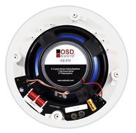 OSD Audio ICE610 6.5-inch Polypropylene Woofer 100-Watt Contractor Series In-Ceiling Speaker Pair N5