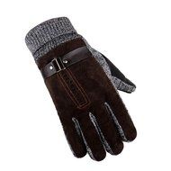 Gloves,Morecome Men Anti Slip Warm Motorcycle Ski Snow Snowboard Gloves (Coffee) N4