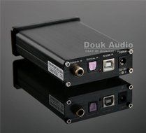 Douk Audio Decoder Optical / Coaxial / USB DAC 24BIT/192KHz HiFi Headphone Amplifier N3