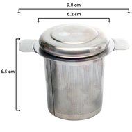 Tea Infuser Set - 1 x Stainless Steel Tea Strainer and 2 x Stainless Steel Mesh Tea Ball N2
