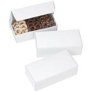 Wilton W41130 Candy Boxes, 0.25-Pound, White, 4-Pack