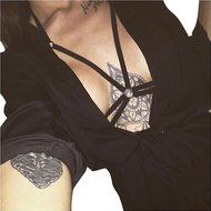 Bra Top ，Beautyvan Comfortable Fashion Women Ladies Alluring Bandage Elastic Cage Bra Bustier (XL, Black) N4