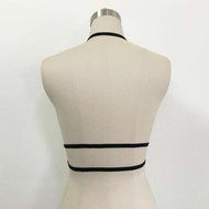 Bra Top ，Beautyvan Comfortable Fashion Women Ladies Alluring Bandage Elastic Cage Bra Bustier (XL, Black) N5
