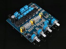 Douk Audio TPA3116 2.1 50WX2+100W+ Bluetooth Class D power amplifier Completed board New N9