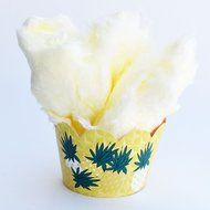 Luau Hawaiian Theme Flamingo Party Supplies, Pineapple Cupcake Decorations, Confetti Couture, 36 Wrappers N3