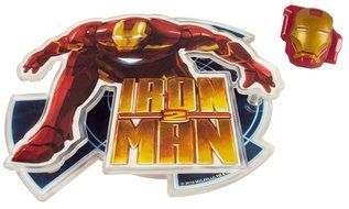 DecoPac, Iron Man 2, Cake Decorating Kit, Includes Topper and Ring. N4