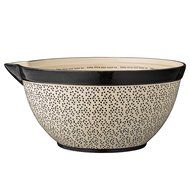 Bloomingville Ceramic Julie Mixing Bowl, Multicolor