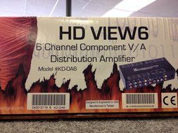 HD VIEW6 6 Channel Distribution Amplifier
