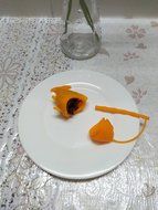 LIFE VIP 6 PCS Silicone Cut Fish Shape Tea Strainers N5