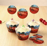 Astra shop Outer Space Themed Party Cupcake Wrappers with Picks - Makes 12 Cupcakes N3