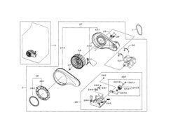 SAMSUNG DC66-00402A ROLLER-IDLER WINGS-D OEM Original Part