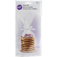 Bulk Buy: Wilton Mini Plate Favor Kit 8/Pkg Clear (6-Pack)