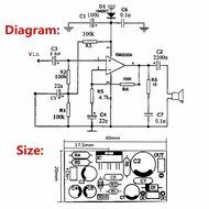 ELEGIANT 9-24V HiFi Bass Audio Power Amplifier Board Module DIY Kits Components 18W 4&brvbar;&cedil;-8&brvbar;&cedil; N3