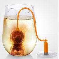 WOMUL Silicone Tea Infuser Mug Herbal Filter Diffusers Loose Leaf Strainer N4