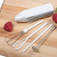 Norpro Deluxe Mini Mixer Cordless Kitchen Drink Frother Cappuccino Latte 2273 N4