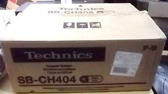 Technics 3 Way Speakers - SB-CH404 - Great for Home Stereo 60W 120W