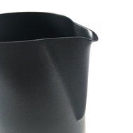 Coffee Nebula Stainless Steel Non-Stick Professional Milk Frothing &amp; Steaming Pitcher/Cup (20oz (600ml), Black) N2