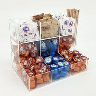 OnDisplay Acrylic Sugar/Creamer Station