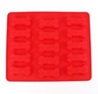 Bekith 2 Pack Large Mats Trays Paw and Bone Dog Treat Molds N3