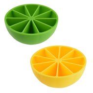 ProCIV Set of 2 Lemon Orange Convenient Juicer Funnel Shape Gift 2 Lemon Orange Peelers (Green) N10