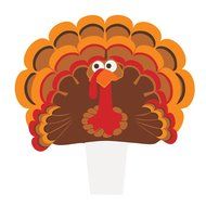 Turkey Thanksgiving picks, 12ct N2