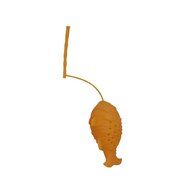 OKDEALS Silicone Fish Tea Leaf Strainer Infuser Herbal Spice Filter Diffuser (Orange) N3