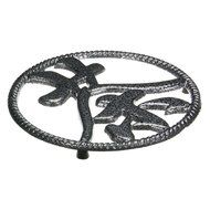 G&amp;H Tea Services Chinese Symbol 'Tea' Word Trivet N2
