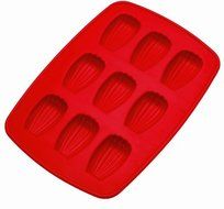 KitchenAid Silicone Mini Madeline, Red