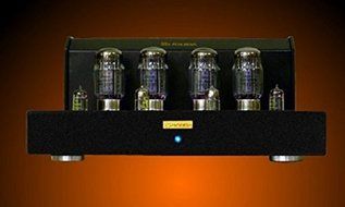 Jolida Fusion 3502S Steel Chassis Integrated Stereo Tube Amplifier with 6550 Tubes (Black)