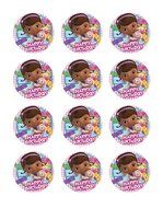 Doc McStuffins Cupcake Edible Toppers Set of 12