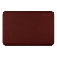 WellnessMats Anti-Fatigue 36 Inch by 24 Inch Linen Motif Kitchen Mat, Grey N18