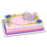 Princess Crown Tiara and Scepter Cake Decorating Set