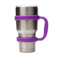 Morecome 30 Oz Stainless Steel Insulated Tumbler Mug Handle (Yellow) N10